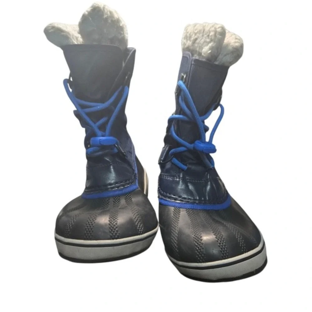 Sorel Little‎ Kid size 3 Yoot Pac Nylon WP Super Blue, Warm Winter Boot